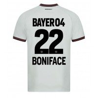 Bayer Leverkusen Victor Boniface #22 Auswärtstrikot 2023-24 Kurzarm